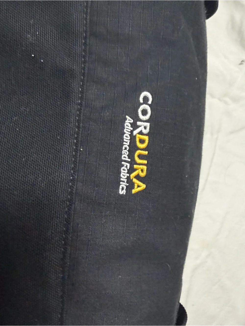 Supreme Black Duffel Bag with Box Logo Patch